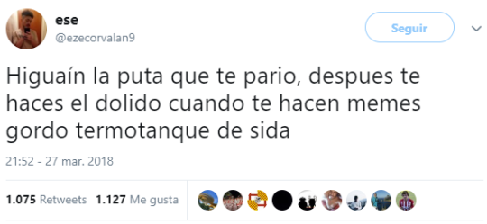 Nadie insulta como los argentinos...