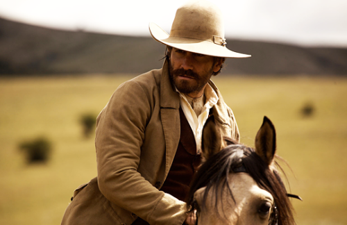 gyllenhaaldaily:New stills of Jake Gyllenhaal as John Morris in ‘The Sisters Brothers’