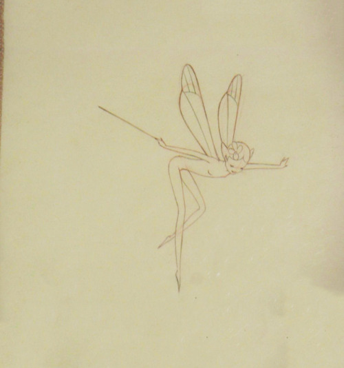 the-disney-elite:  Original production drawings of the Fairies from the Nutcracker Suite segment of 