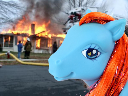 aurelina-b: plumsweet:  melancholyprince:   waterfire is a cool pony because of that flame she has in her eyes. it’s like she caught someone’s house on fire and she’s watching it burn to the ground.  “you’re next motherfucker”    