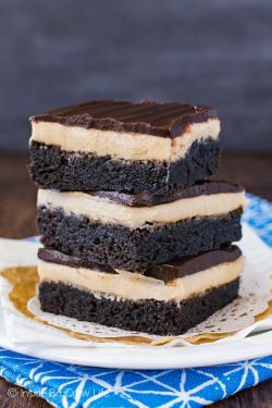 sweetoothgirl:    COFFEE CREAM BROWNIES   