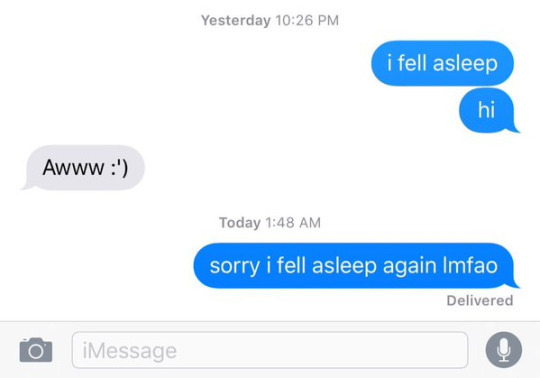 thecommonchick:   texting me is really like    