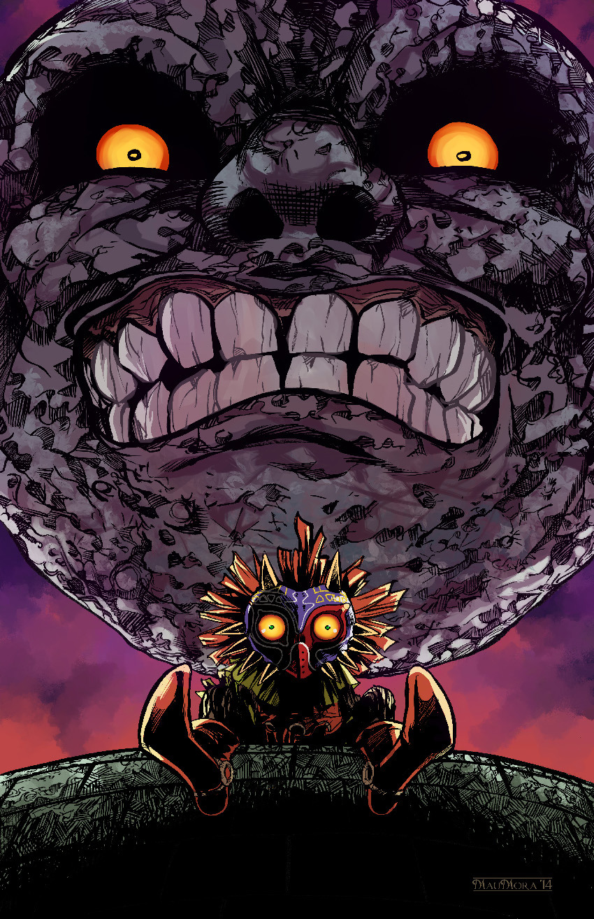 pixalry:  Majora’s Mask - Created by Mauricio Mora 