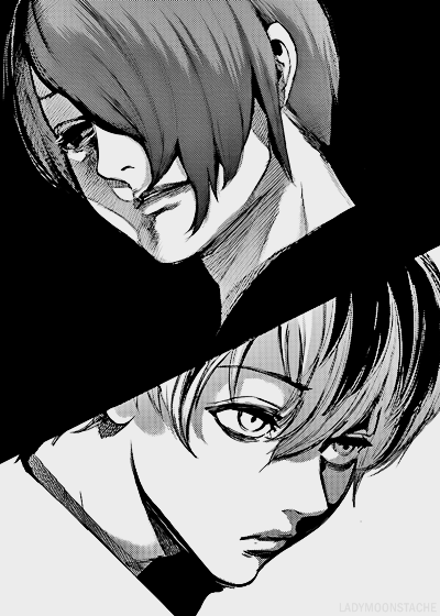 ladymoonstache:  Tokyo Ghoul   Redrawn Chapter Covers ┃ Art Improvement 
