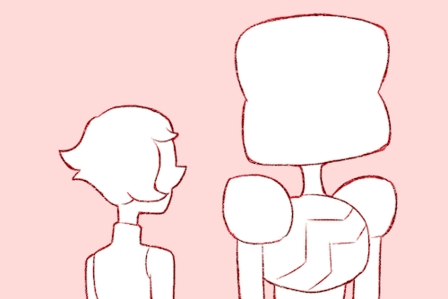 short animation_Say hello to Pearl and Garnet !Reblog if you want others to greet with them as well 