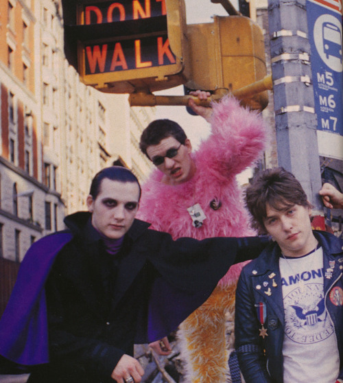 onlytheyoungdieyoung:The Damned in New York City.