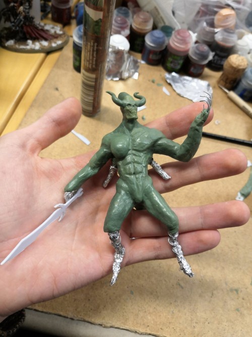 Daemon Prince Of Slaanesh Progress Part Four