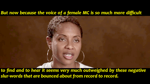 exgynocraticgrrl:…knowing that most of them are married with kids.”MC Lyte (on): The State Of Sexism