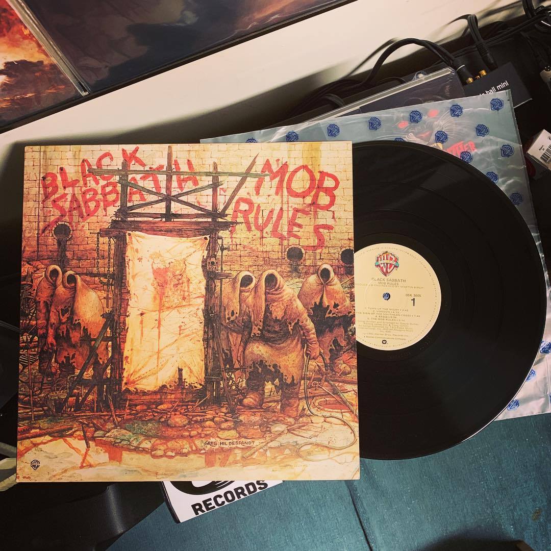 Black Sabbath Mob Rules Just Found This Us