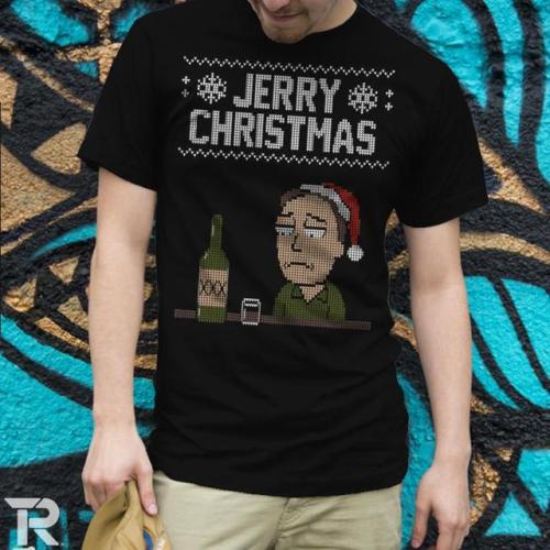 More ugly sweater designs coming your way :OGet these tees here: http://bit.ly/RIPTblr&ldquo;Jerry C