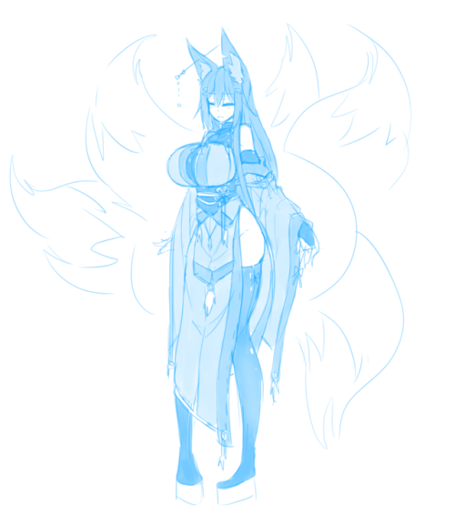 sub-res:  Kiri sketchesI’ve been feeling really shit about art and I’m kind of forcing myself to at least do sketches even if only for the sake of getting some drawing done, so sorry about all the unfinished monochrome stuff lately.