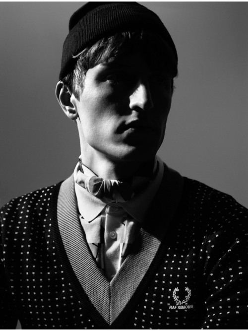 Fred Perry by Raf SimonsChrisPhotographed by Willy VanderperreStyled by Olivier Rizzo