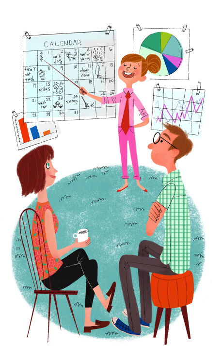 Illustrations from &ldquo;A Smart Girl&rsquo;s Guide to Money&rdquo;