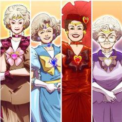 southerngamerguy:  I NEVER KNEW I WANTED THIS BUT NOW I NEED A GOLDEN GIRLS SAILOR MOON SHOW.