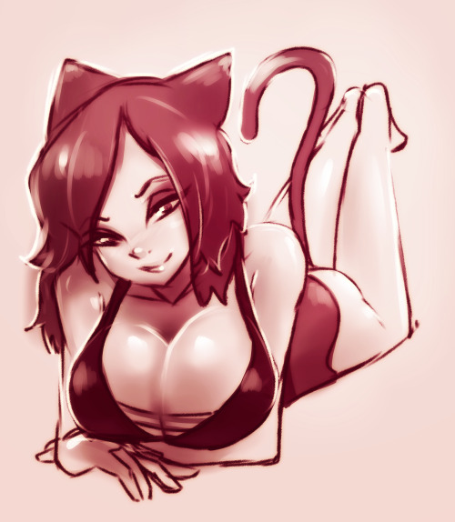 xpisigma: A commission of someone’s cat OC.   Also I still don’t know what hands are. 