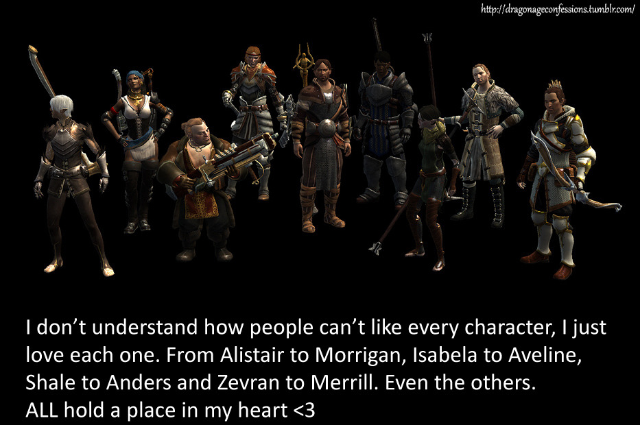 dragonageconfessions:  CONFESSION:    I don’t understand how people can’t like