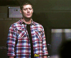 mishasminions:  I LOVE HOW DEAN SAYS SOMETHING COMPLETELY DIFFERENT FROM WHAT HE