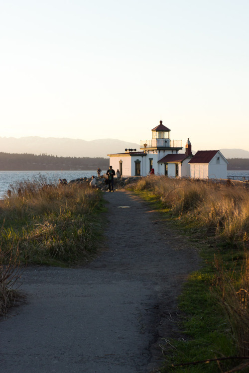 The lighthouse at Discovery Park, Seattle.