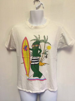 Hex-Girlfriend:  Etsyifyourenasty:  Surf Gumby   This Is The Coolest Shirt In Existence