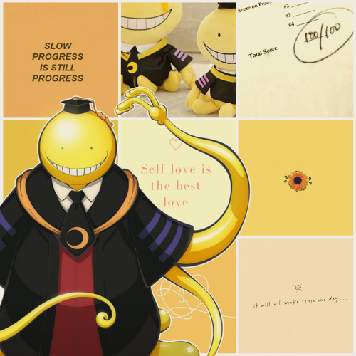 Korosensei Moodboard for Anonymous ☆ Mod Fuyuhiko [ Allen Shift ]