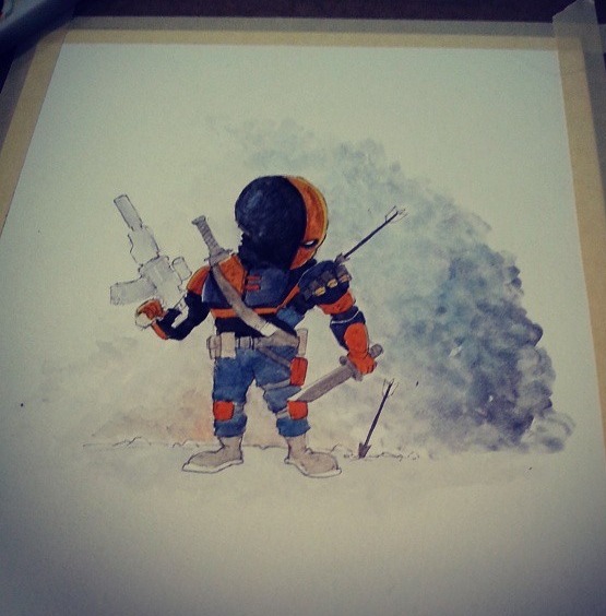 deathstrokefandom:  Best in Art: 1 &amp; 2. Cleanlined 3 &amp; 4. NaiZee