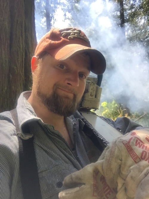 From working on my uncles property this weekend
