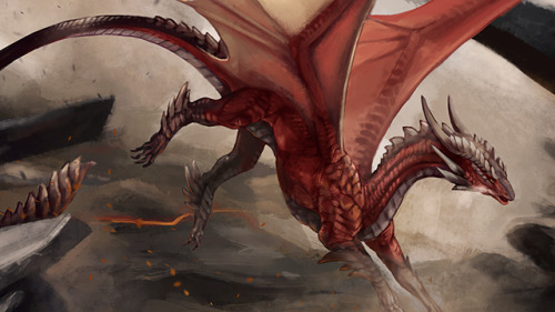 laurelhach:Recent commission; a fiery girl named Adrestia.<3 a very good firey girl