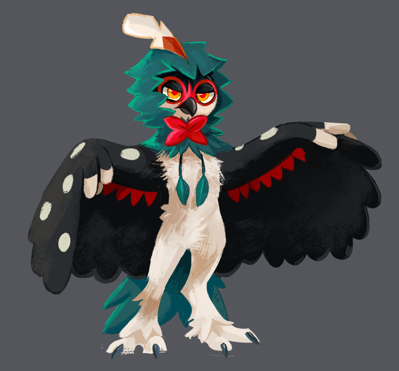 i cant believe my favourite mon is from gen 7 but here we are #alola was good tbh i liked it #pokemon#decidueye