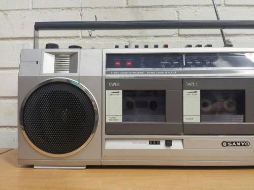 Sanyo M-W1L Ghetto Blaster, 1984(?)