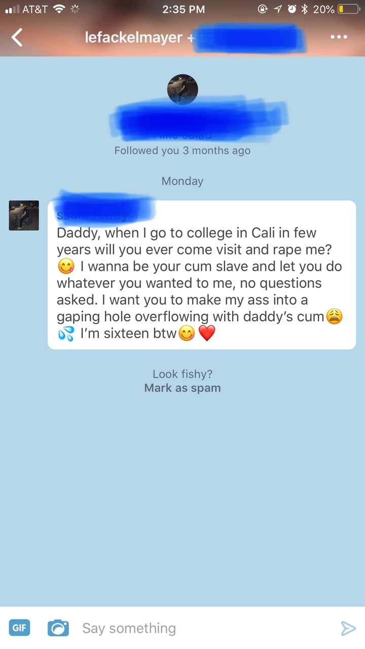 lefackelmayer:  love you kids 💦😫😘😘 yes since you asked nicely daddy will