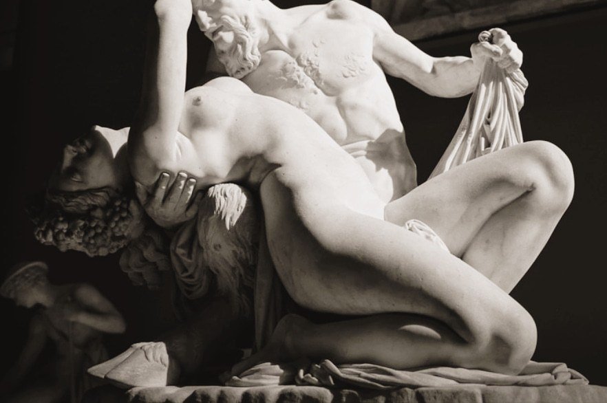 loumargi: Pan and Bacchante, 1834, by James Pradier.