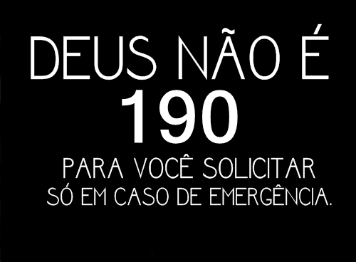Somente JESUS merece brilhar