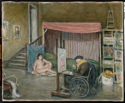 Albert André, Renoir and His Model 
