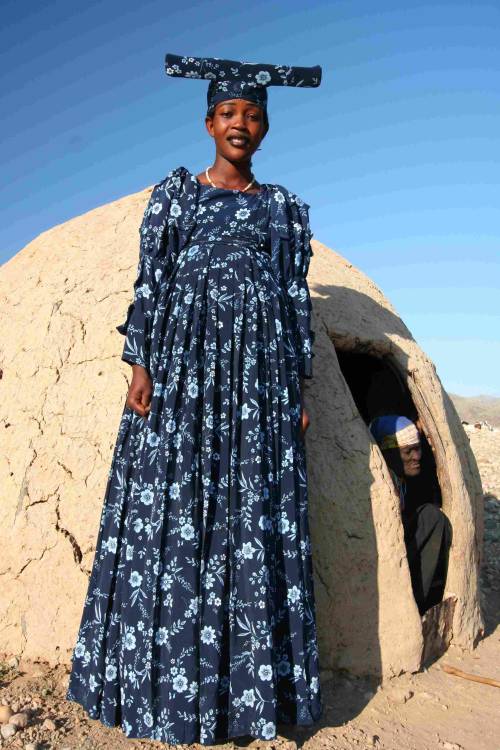 Herero Women in Traditional Costume