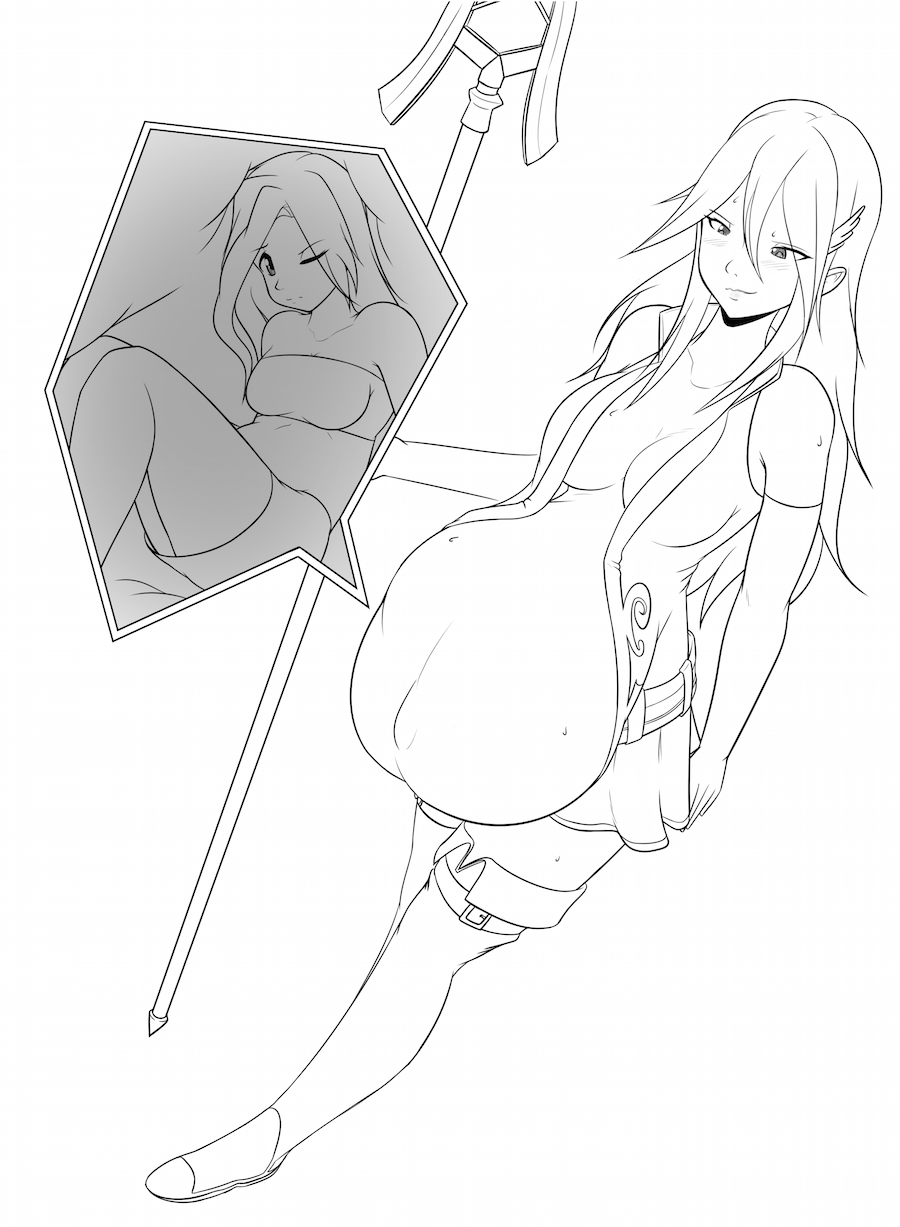 Patreon SketchFor this month Darkarri requested Cordelia from Fire Emblem Awakening