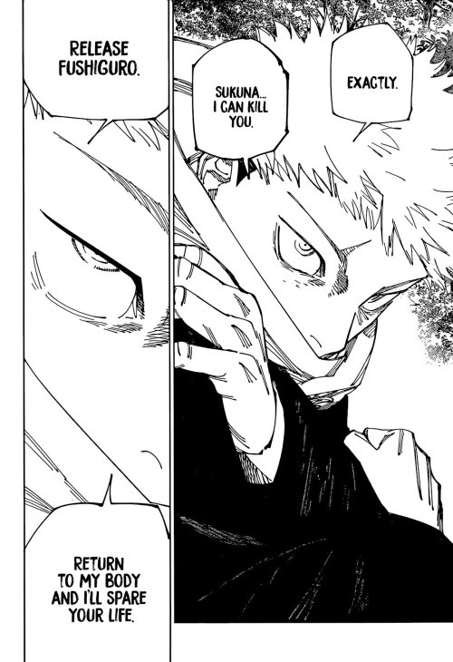 HOW CAN PEOPLE STILL DENY ITAFUSHI? YUUJI IS READY TO BE SUKUNA'S VESSEL AGAIN, JUST TO HAVE MEGUMI BACK