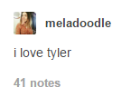 meladoodle:    tbt to when i gave a shout out 2 my tumblr friend called tyler and then tyler oakley thought i was talking about him      he seems to be so far up his own ass that he can smell his own nose lol