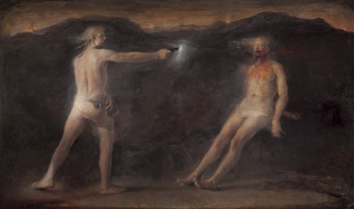 Odd Nerdrum (Norwegian, b. 1944, Hälsingborg, Sweden, based Iceland) - No Witness, 2011 from Crime &