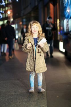 humansofnewyork:    “I just lost my first tooth. I was at Times Square and I just swished it to the side and it came out and it didn’t even hurt. My cousin Melissa said that that I could write a book about losing my tooth in Times Square. Melissa
