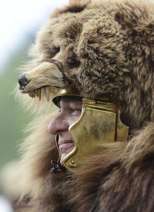 Ted Cruz back when he did historical reenacting as a Roman centurion.