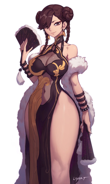 Fan art of Akiman’s Chun-Li outfit :)