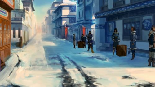 korra-scenery:Southern Water Tribe Scenery (Book Two: Spirits, Chapter Three: Civil Wars, Part 1)