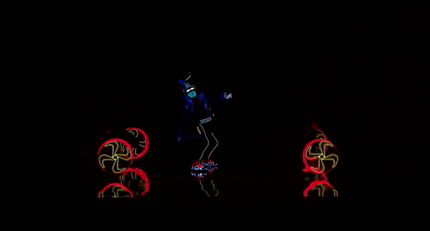 micdotcom: Spectacular light up dance crew Light Balance gets the Golden Buzzer on ‘America’s