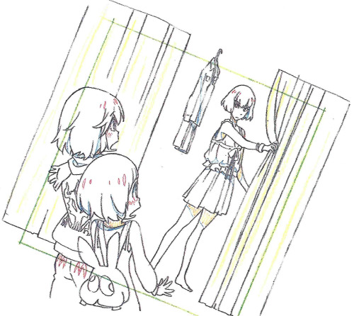 h0saki:Beautiful keyframes of Kill la Kill’s epilogue!Taken from the KlK Key Art Collection Vol 3.