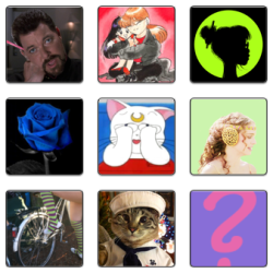 airyairyquitecontrary:  My Tumblr Crushes: spockvarietyhour keyofjetwolf trufflesmushroom indigobluerose sailormoonsub frogspears aprillikesthings mostlycatsmostly qtplatypus Always interesting to have a snapshot view at any given moment. 