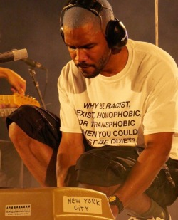 kidcudison:  “Why be racist, sexist, homophobic, or transphobic when you could just be quiet?” - Frank Ocean