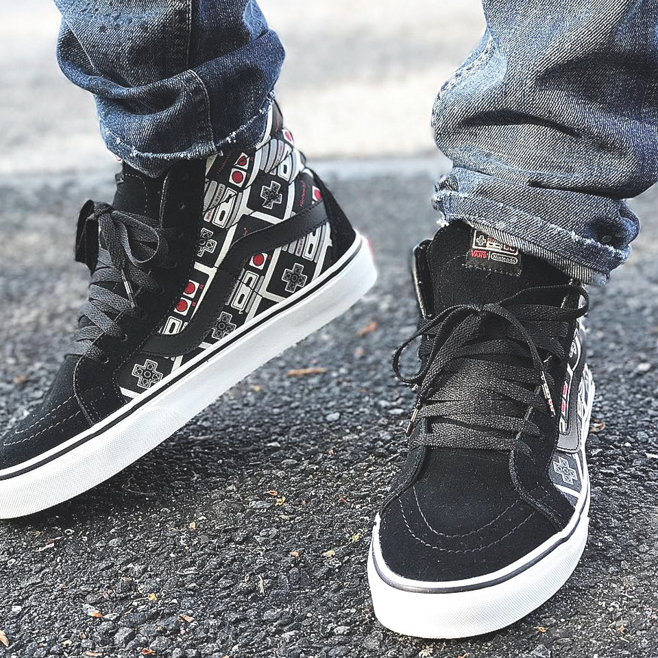 Nintendo x Vans Sk8-Hi ‘Controller’ - 2016 (by... – Sweetsoles ...