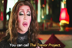 fuckyeahdragrace:  You’re never alone!   The Trevor Project: 1-866-488-7386 Chad Michael’s Twitter: @ChadMichaels1 