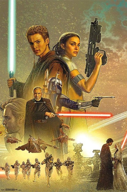 gffa:Star Wars Celebration Chicago 2019 | Jason Palmer Complete Mural  (via JediNews + u/sebaco