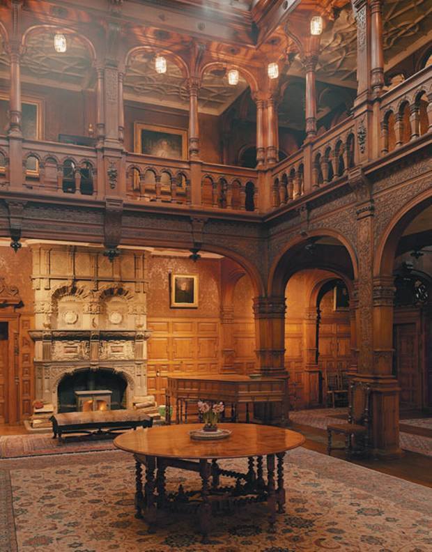 steampunktendencies:  Stokesay Court was built by the rich Victorian era merchant, philanthropist,